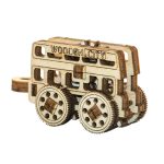 Wooden Puzzle 3D Car Widgets Public Transport - 4