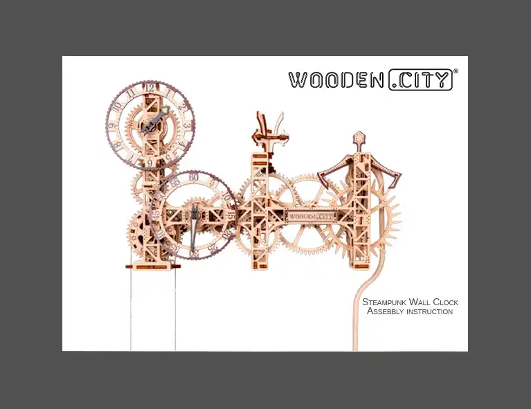 Steampunk Wall Clock