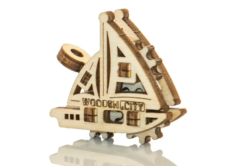 Wooden 3D Puzzle Widgets Ships Opis 1