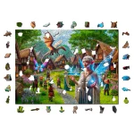 Fantasy Village 1000 Wooden Puzzle 7