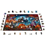 Wooden Puzzle 1000 Halloween Castle 11