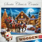 Santa Claus Is Comin' 1000 Wooden Puzzle 4