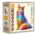 Colorful Cat Fantasy 250 Wooden Puzzle 7