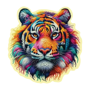 Soft Tiger 250 Wooden Puzzle 1