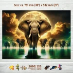 Elephant Dreams 2000 Wooden Puzzle 3