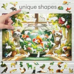 Cats and Fish 500 Wooden Puzzle 3