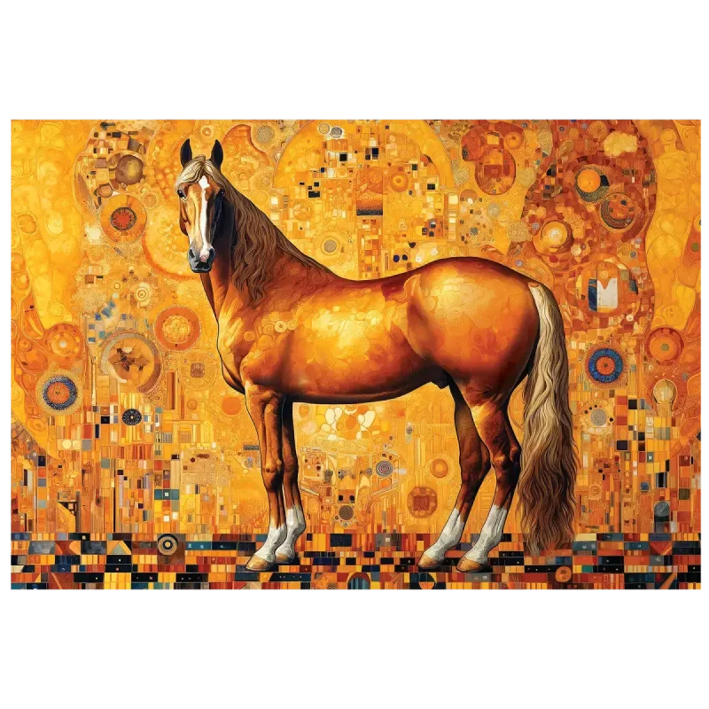 Vienna Horse 500 Wooden Puzzle 7