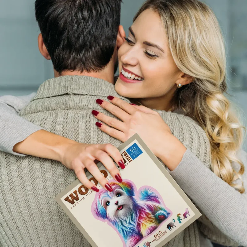 Happy Puppy 50 Wooden Puzzle 3