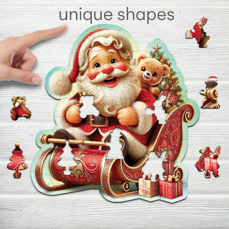 Santa’s Gift Adventure 50 Wooden Puzzle 4