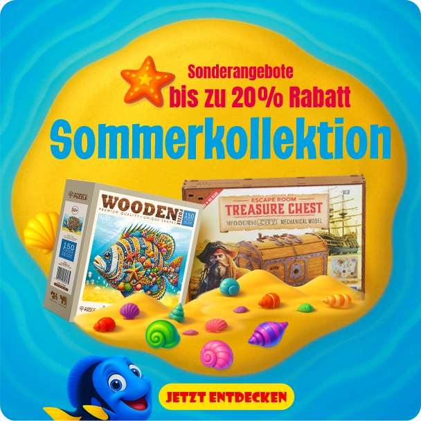 3D Holzmodelle Und Puzzles Sommer