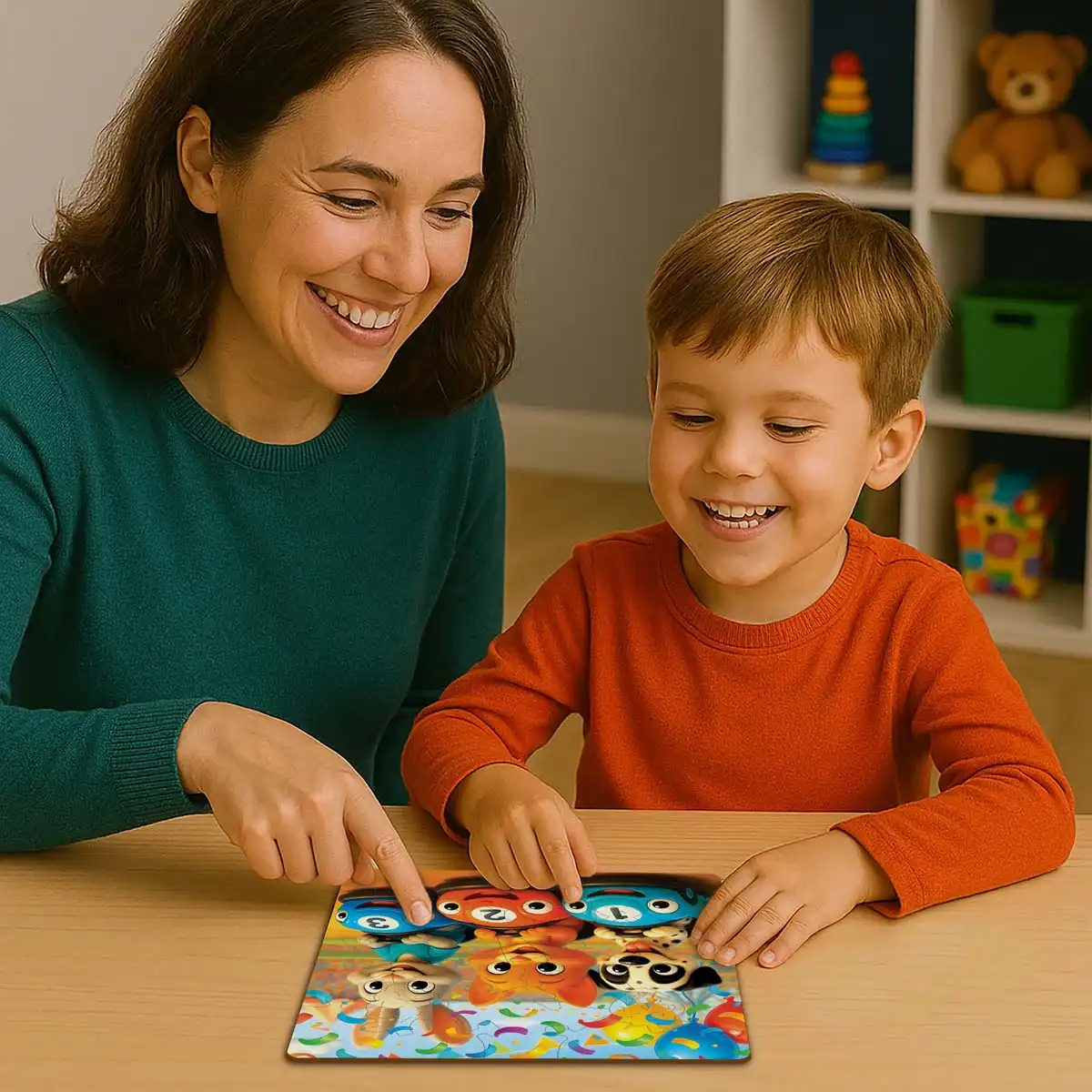 Wooden Puzzle 20 Happy Kart Rally 3