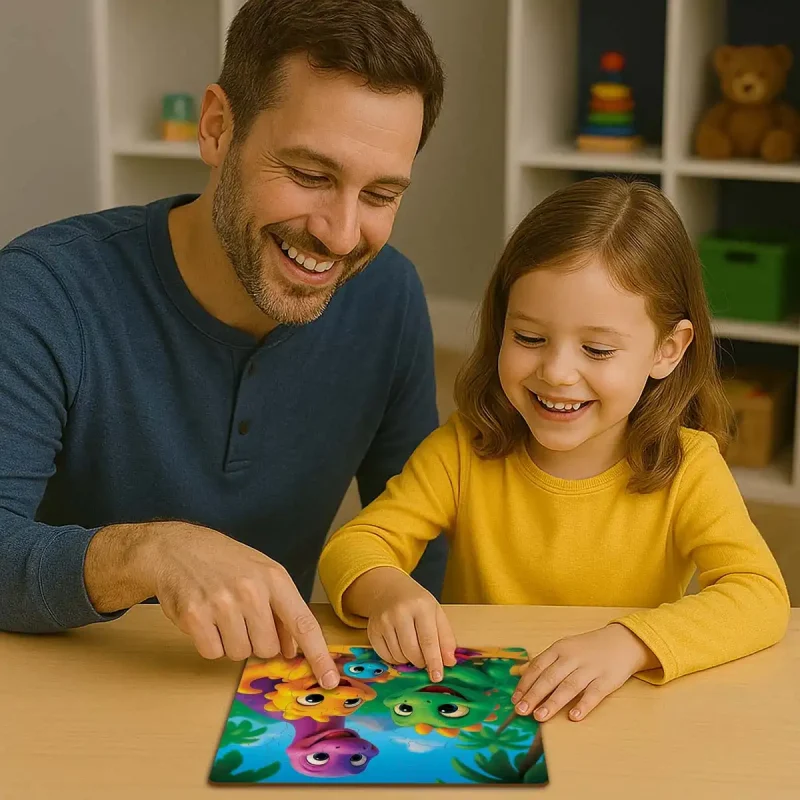 Wooden Puzzle 20 Jurassic Friends 3