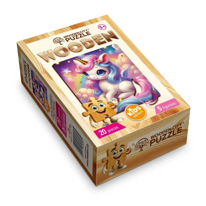 Wooden Puzzle 20 Magical Unicorn Dreams 5