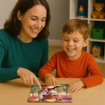 wooden-puzzle-20-whimsical-fox-family (3) Wooden Puzzle 20 Whimsical Fox Family 3