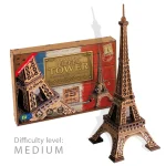 D Wooden Escape Puzzle Box Eiffel Tower 1