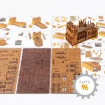 3d-wooden-puzzle-buildeing-notre-dame- (4) 3D Wooden Puzzle Building - Notre Dame 4