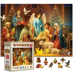 christmas-nativity-scene-1000-wooden-puzzle- (1) Wooden Puzzle Christmas Nativity Scene 1