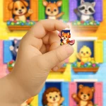 Wooden Puzzle 20 Animals in a Fairy-Tale House 7