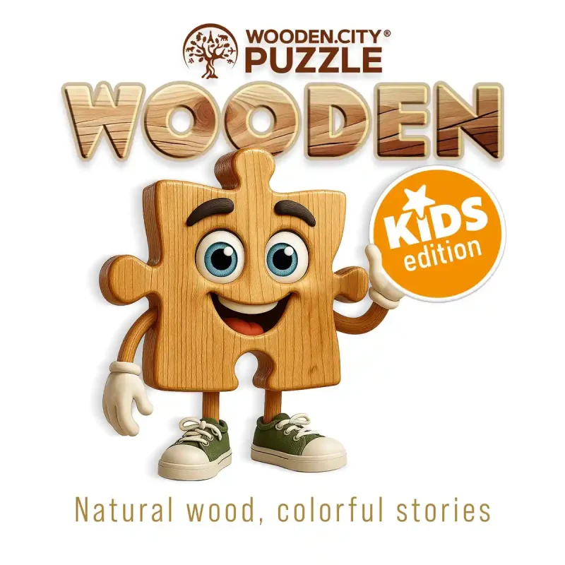 Wooden Puzzle 20 Cat Family in the Meadow 9