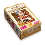Santa-and-His-Little-Friends-2 Wooden Puzzle 20 Santa and His Little Friends 2